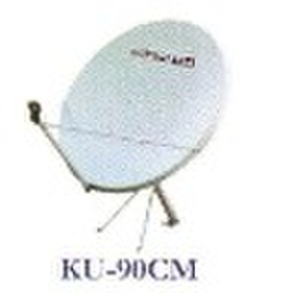 Ku band 90cm satellite dish antenna