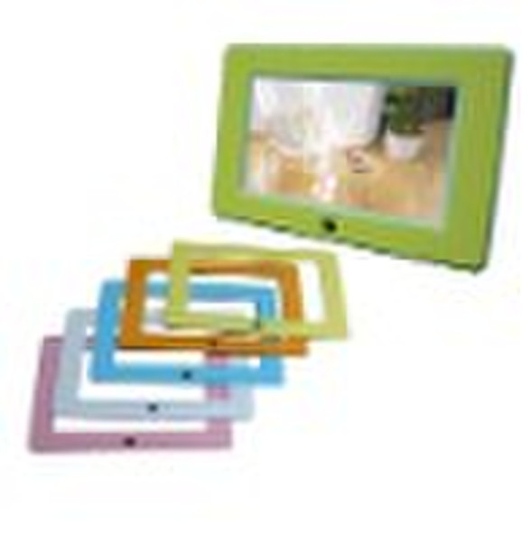 7" Interchangeable frame digital photo frame