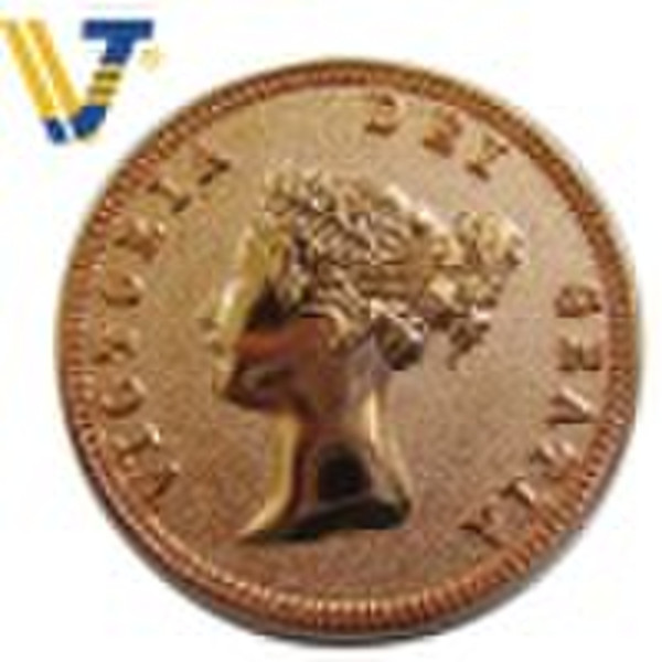 Сувенирная монета с логотипом Клиентов