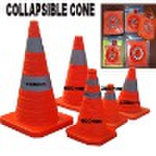 collapsible traffic road cone