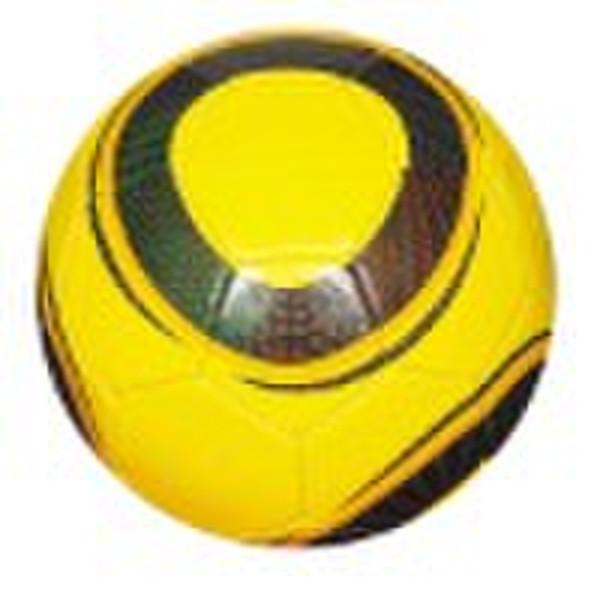hand stitching soccer ball, football