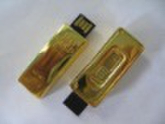 gold usb flash disk