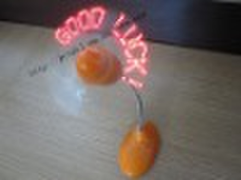 mini usb led light words fan