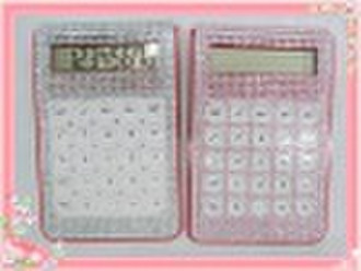 Shiny  new popular jeweled Crystal Calculator