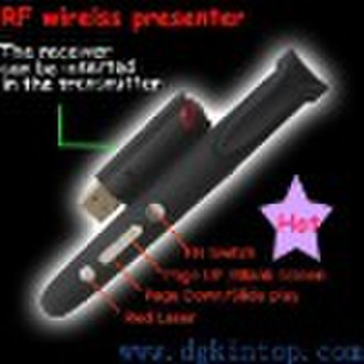 wireless presenter  with U -disk