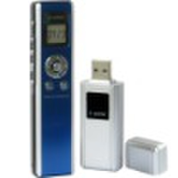 LCD  Time Alarm Wireless Presenter