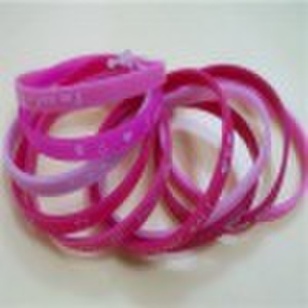 Silicone bracelet-OEM&ODM welcome