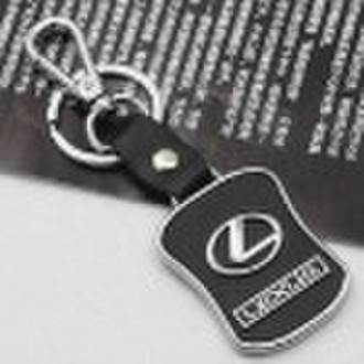 Echtes Leder-Auto-Logo-Schlüsselring / keychain / Schlüssel hol