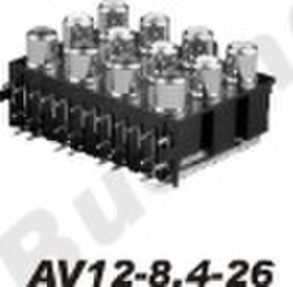 AV pin jack board