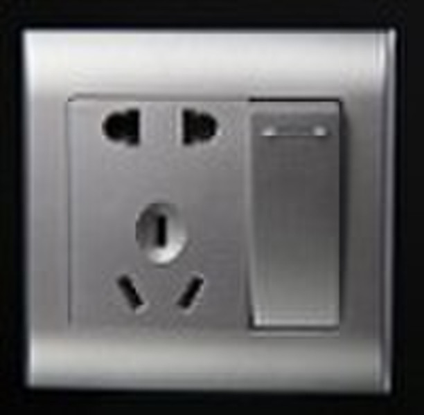 B Series  5 pin socket with switch