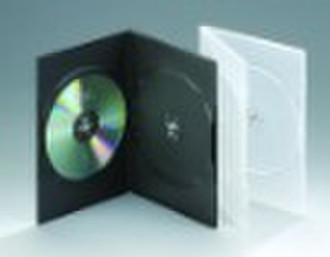 7mm Double Black/Translucent DVD Case(dvd plastic