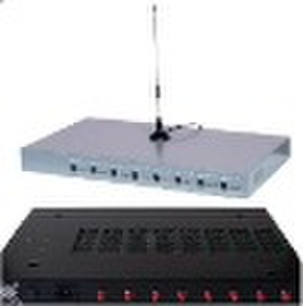 8 port GSM  gateway 850/900/1800/1900Mhz