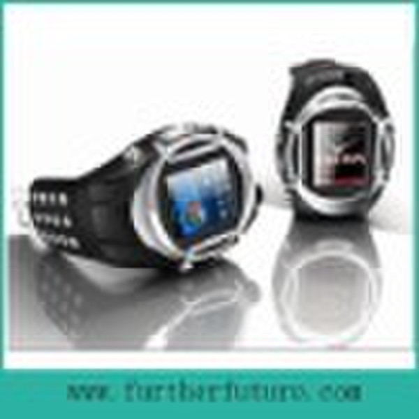 Sports style watch mobile phone with buttons