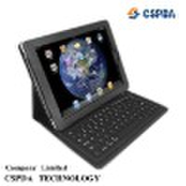 NEW for ipad leather case with Wireless Bluetooth