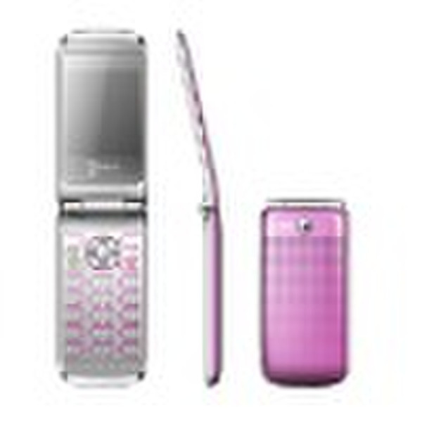 Pink Female Mobile/ Mobile phone/Slip Mobile phone