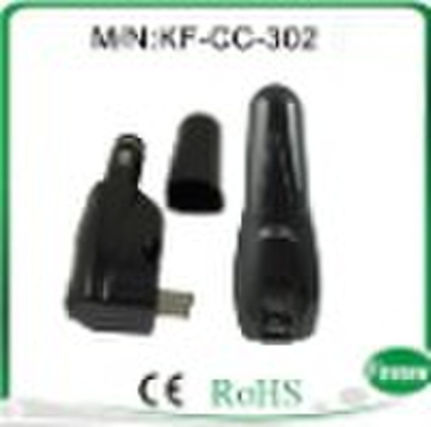 USB car charger for mobile phone