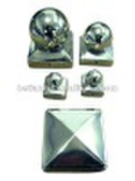 stainless steel pyramid  post cap