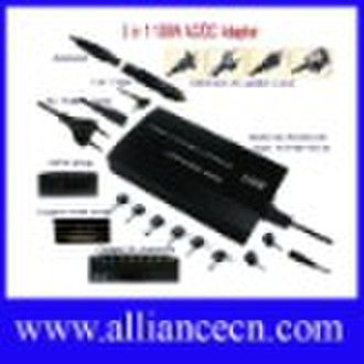 3 in 1 universal laptop adapter for AC, DC and air