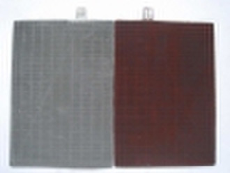 Lead-calcium electrode plate