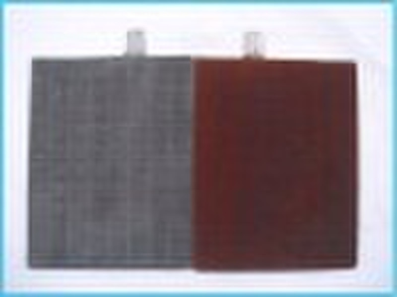 Lead-calcium electrode plate