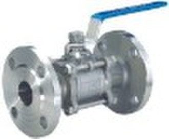 3pc flanged ball valve