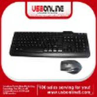 2.4GHz wireless ultra-thin keyboard mouse combos