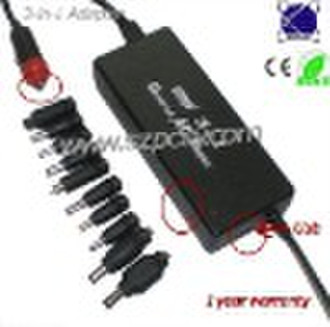 90w 3-in-1 laptop universal adapter for laptop wit
