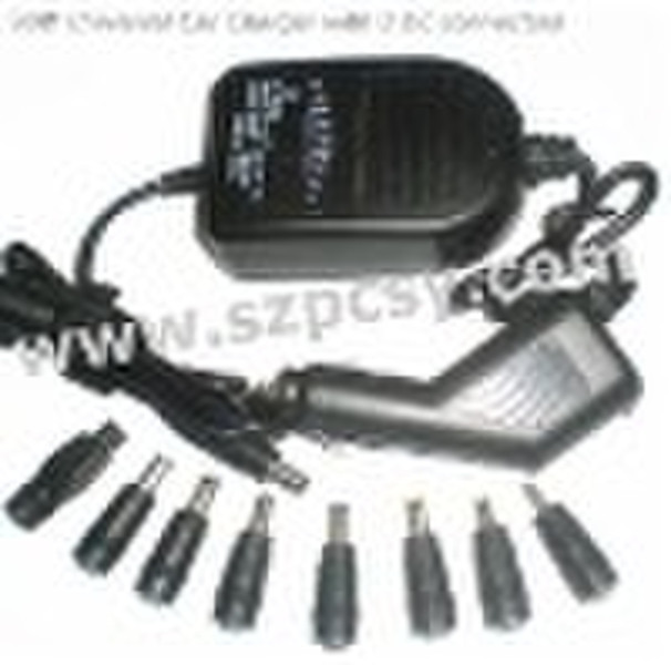 Universal laptop car charger  with 8 Connectors 90
