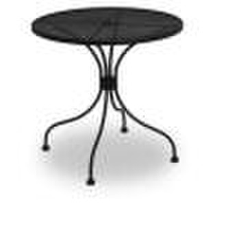 wrought iron table