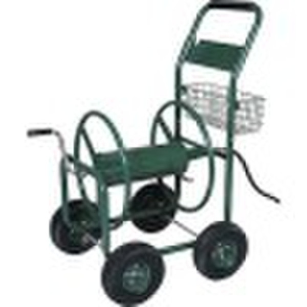Garden hose reel cart