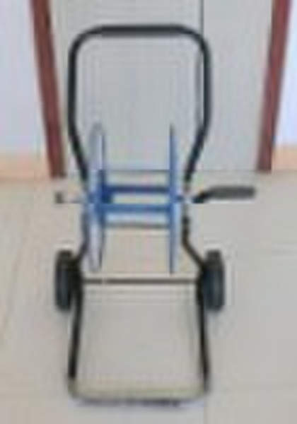 250" two  air wheel hose reel cart