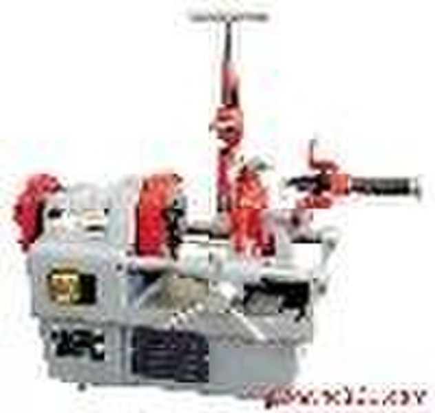 electric pipe threading machine