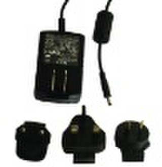 12W Swiching Power Supply / Adapter with Interchan