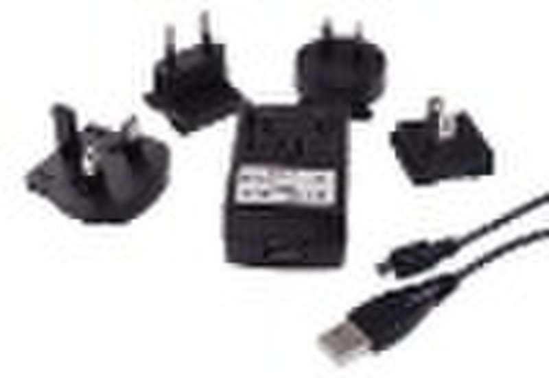 10W USB Travel Charger with US EU AUS UK Plugs