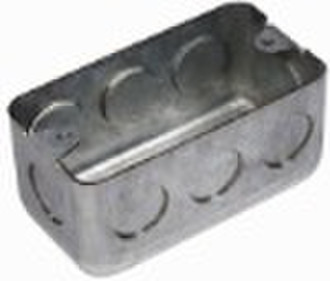 UL Metal outlet box / Rectangle steel box