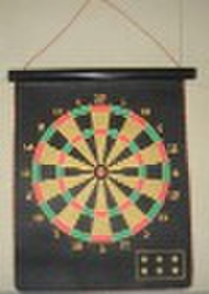 Magnetic dartboard