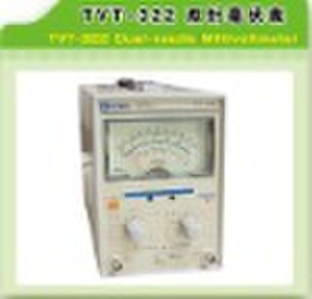 TVT-322 Doppel-Nadel-Millivoltmeter