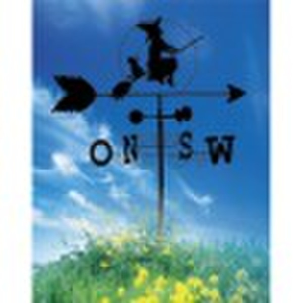 witch weather vane