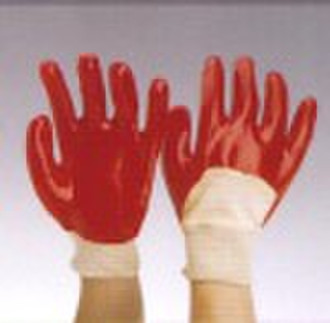 PVC  gloves,PVC coating working safety gloves,Work