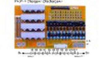 Batterieschutzschaltung Modul für 38.4V LiFePO