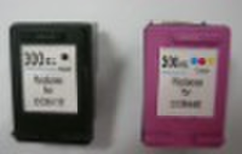 Remanufactured ink cartridge HP CC640 E (hp300 bla