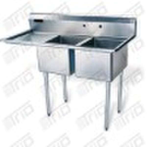 Stainless steel commercial sink TR-SKA2-14-L2