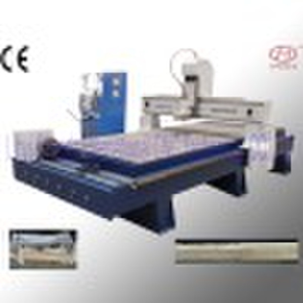 Woodworking CNC Router for column engraving