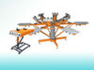 Carousel screen printing machine