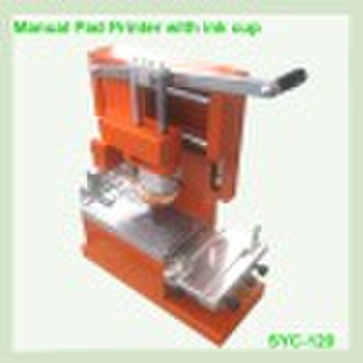SYC-120 sealed ink cup Manual pad printer