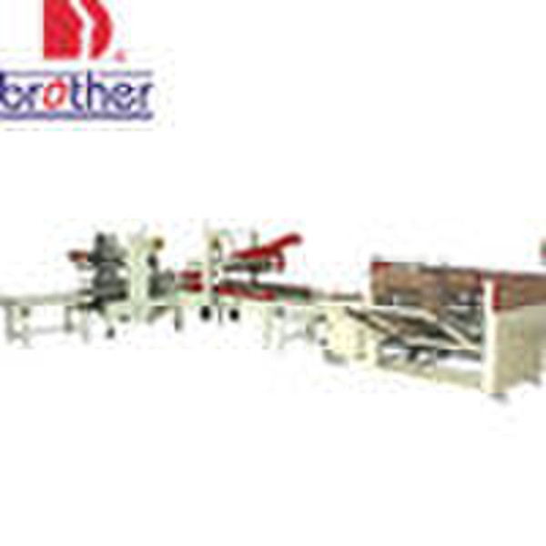 Automatic Carton Sealing Strapping Packing Line