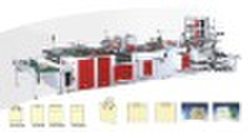 RJHQ-800 Fully Automatic Plastic Handle Bag Making