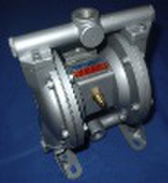 Pneumatic double diaphragm pump