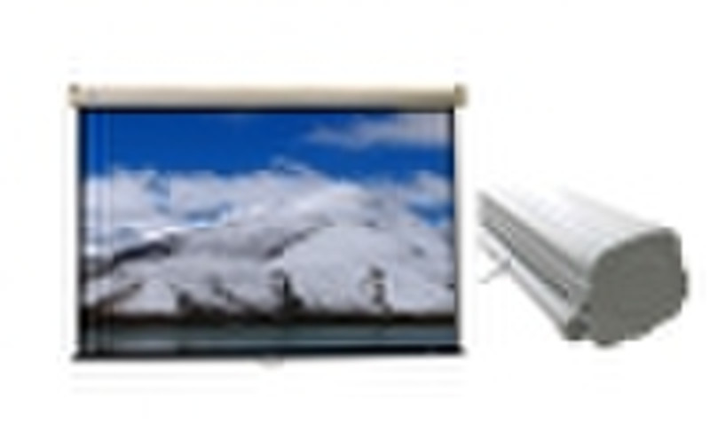 Auto-lock Wall Mounted Projection Screen