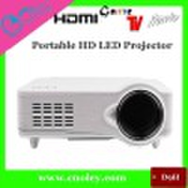 New  2200 lumens 1080p portable led projector 150i